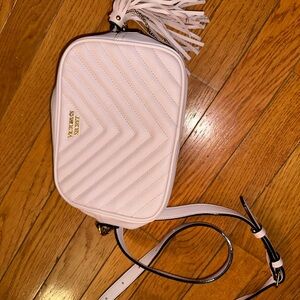 Victorias Secret light pink cross body bag